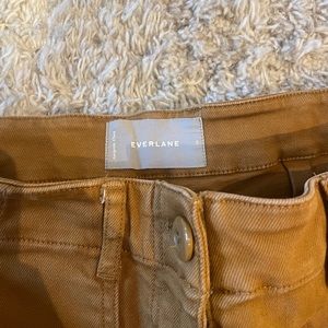 Everlane wide leg crop pants size 2